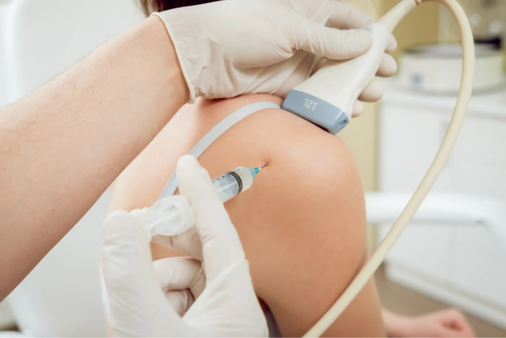Someone in the first step of the PRP process.